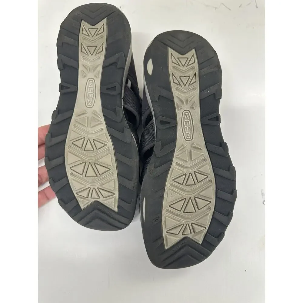 Keen Newport H2 Waterproof Hiking Sandals‎ Shoes Gray Kids Size 4 Washable